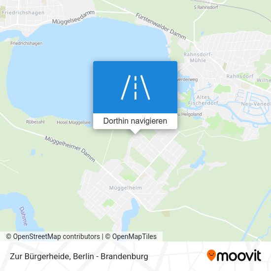Zur Bürgerheide Karte