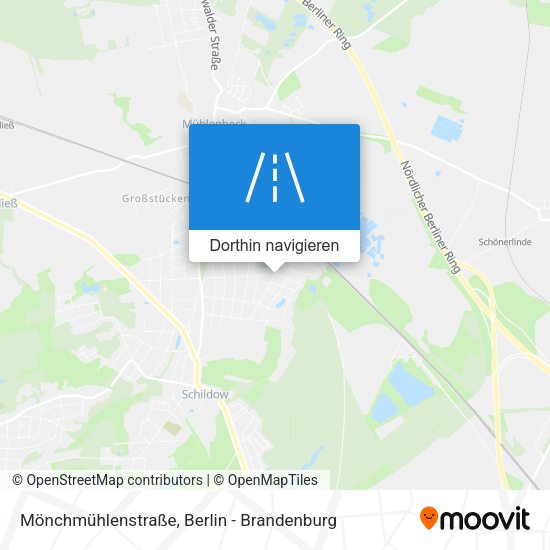 Mönchmühlenstraße Karte