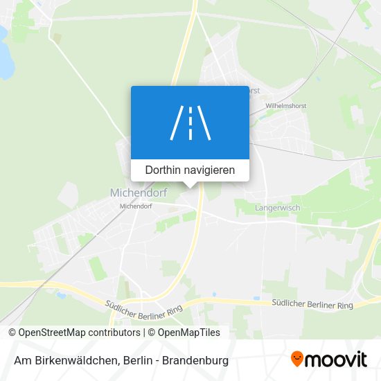 Am Birkenwäldchen Karte