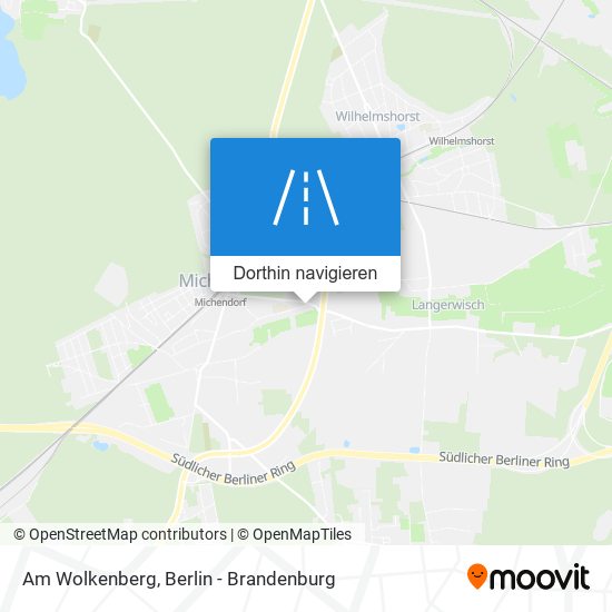 Am Wolkenberg Karte