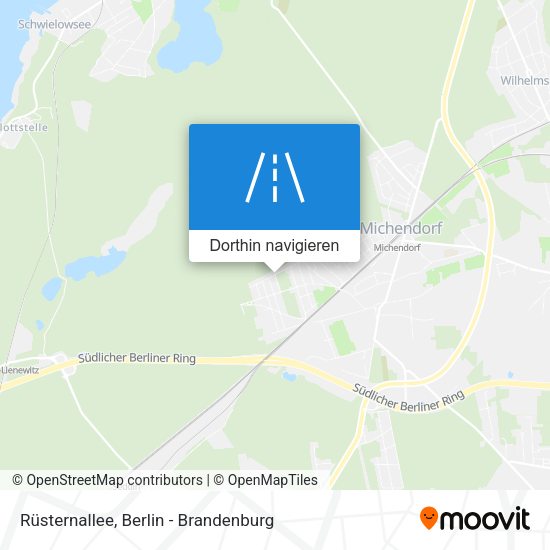 Rüsternallee Karte