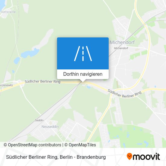 Südlicher Berliner Ring Karte