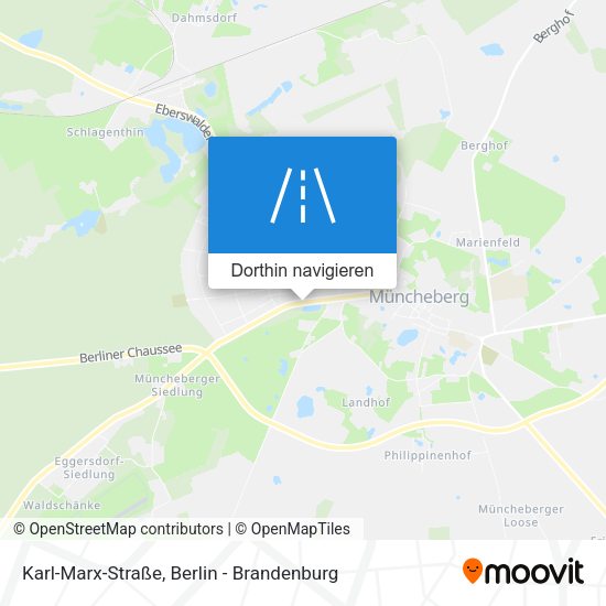 Karl-Marx-Straße Karte