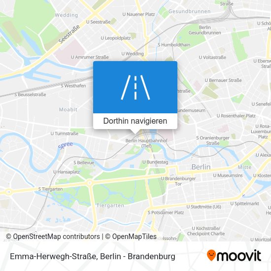 Emma-Herwegh-Straße Karte