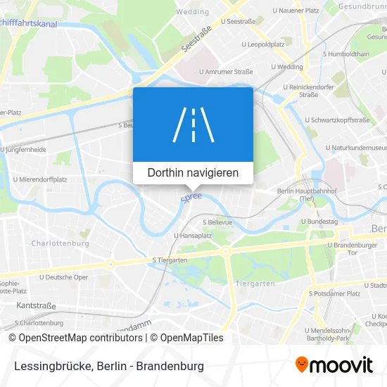 Lessingbrücke Karte