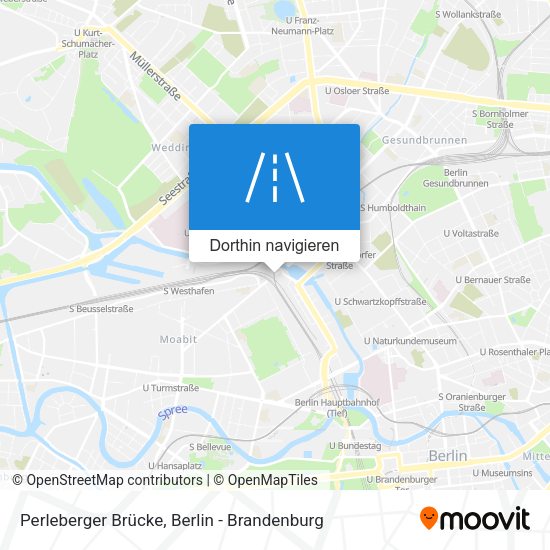 Perleberger Brücke Karte