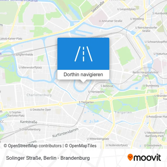 Solinger Straße Karte