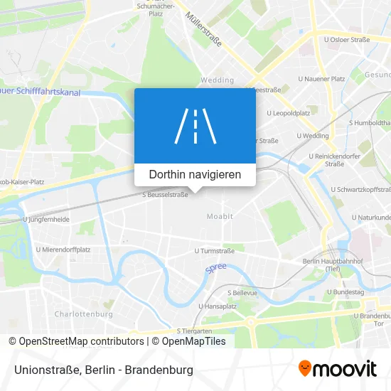Unionstraße Karte