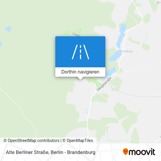 Alte Berliner Straße Karte