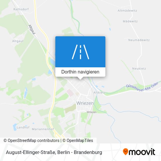 August-Ellinger-Straße Karte