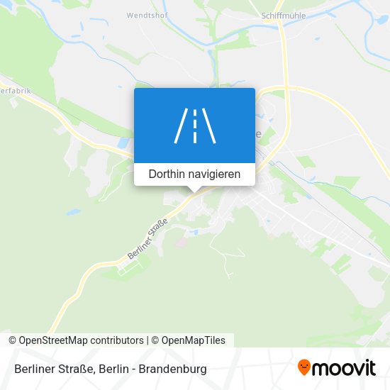 Berliner Straße Karte