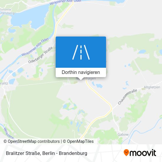 Bralitzer Straße Karte