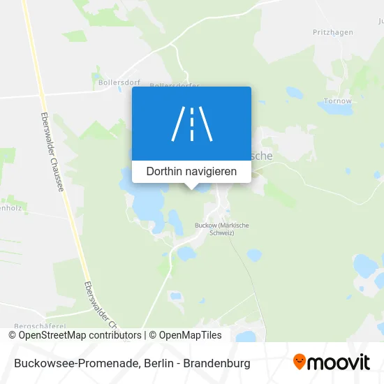 Buckowsee-Promenade Karte