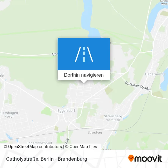 Catholystraße Karte