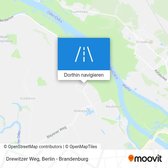 Drewitzer Weg Karte