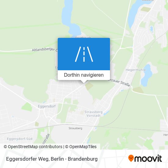 Eggersdorfer Weg Karte