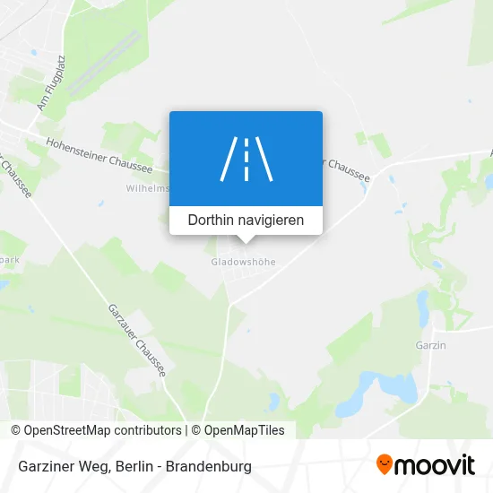 Garziner Weg Karte