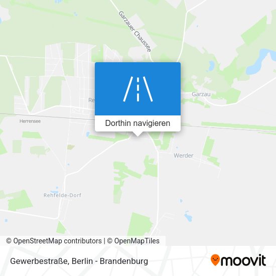 Gewerbestraße Karte
