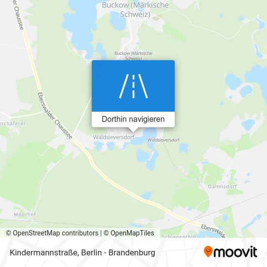 Kindermannstraße Karte