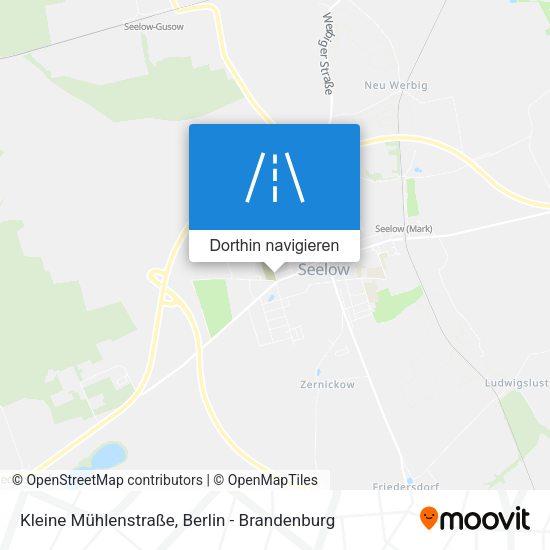 Kleine Mühlenstraße Karte