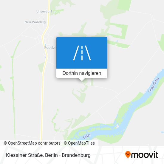 Klessiner Straße Karte