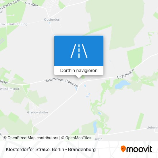 Klosterdorfer Straße Karte