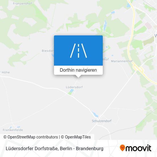 Lüdersdorfer Dorfstraße Karte