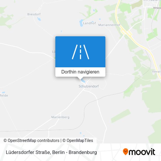 Lüdersdorfer Straße Karte