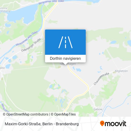 Maxim-Gorki-Straße Karte