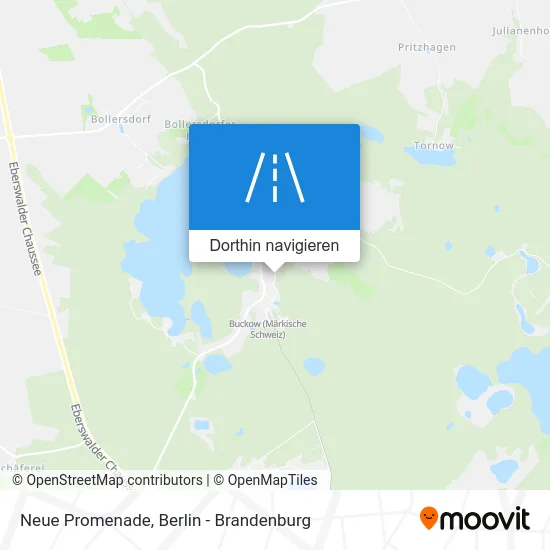 Neue Promenade Karte