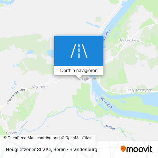 Neuglietzener Straße Karte