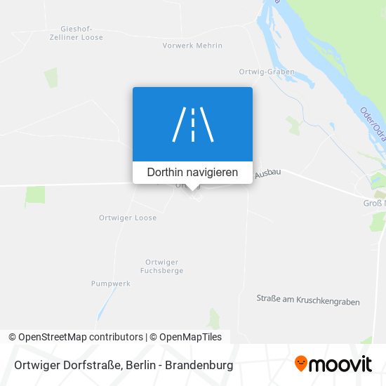 Ortwiger Dorfstraße Karte