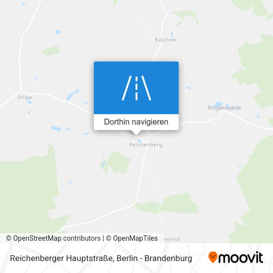 Reichenberger Hauptstraße Karte