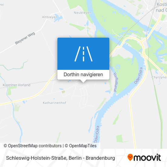 Schleswig-Holstein-Straße Karte