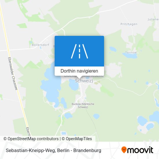 Sebastian-Kneipp-Weg Karte