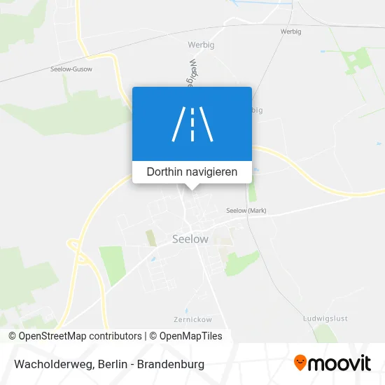Wacholderweg Karte
