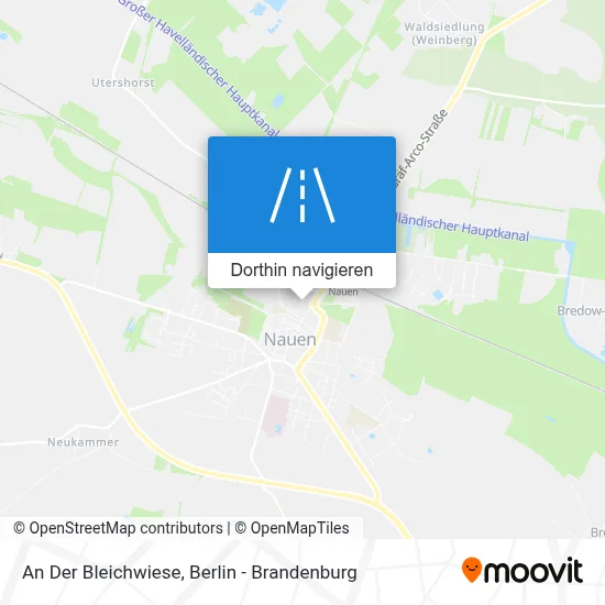 An Der Bleichwiese Karte