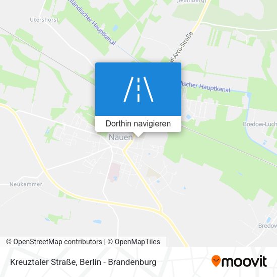 Kreuztaler Straße Karte