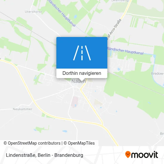 Lindenstraße Karte