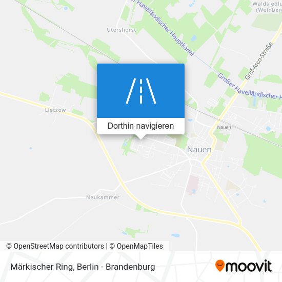 Märkischer Ring Karte