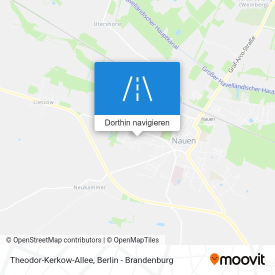 Theodor-Kerkow-Allee Karte