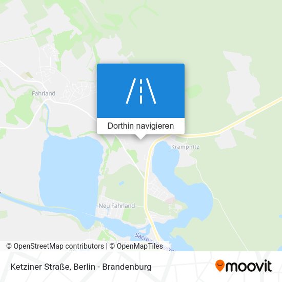 Ketziner Straße Karte