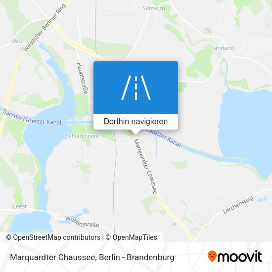 Marquardter Chaussee Karte