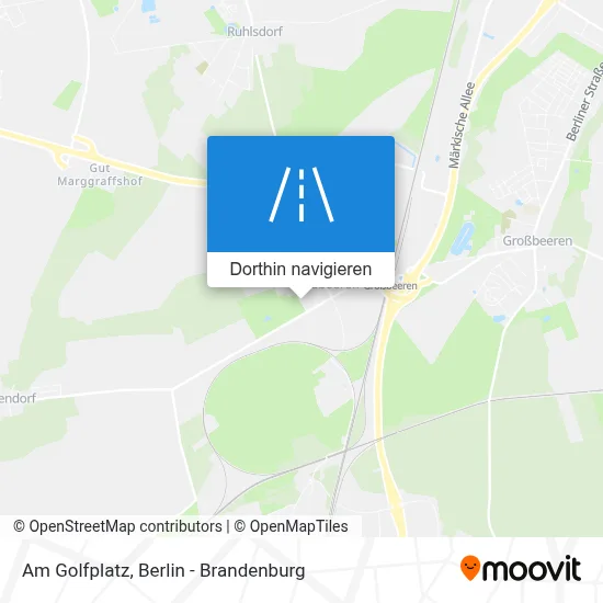 Am Golfplatz Karte