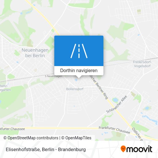Elisenhofstraße Karte