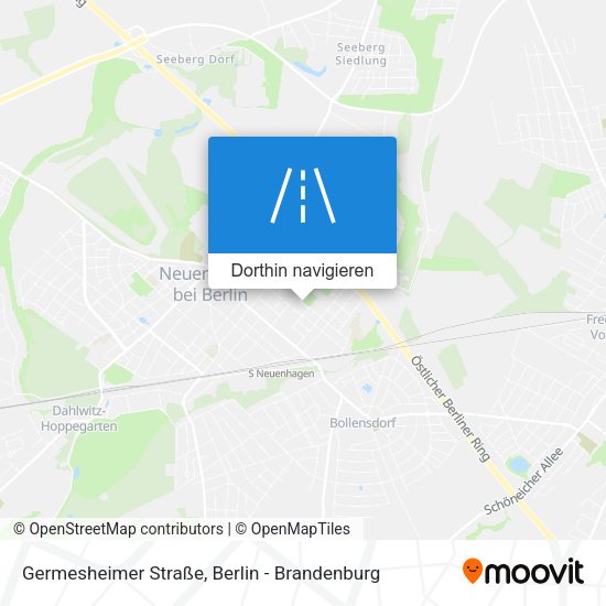 Germesheimer Straße Karte