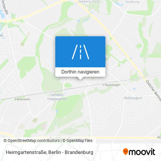 Heimgartenstraße Karte