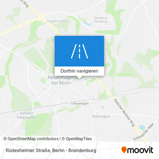 Rüdesheimer Straße Karte