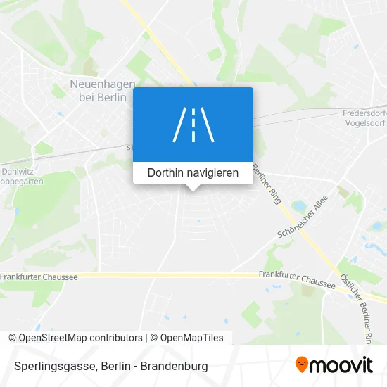 Sperlingsgasse Karte