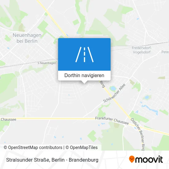 Stralsunder Straße Karte